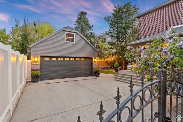 1904 E Yalecrest Ave S, Salt Lake City, UT 84108 - detached garage featuring fence