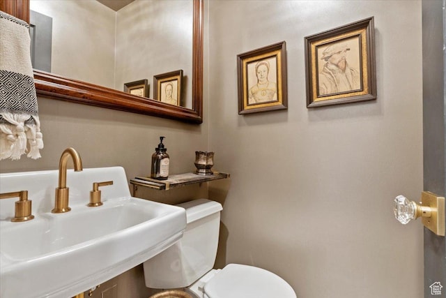 1904 E Yalecrest Ave S, Salt Lake City, UT 84108 - half bath featuring toilet and a sink