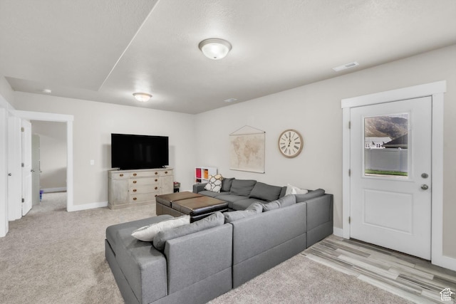 1153 E 2850 N, North Ogden, UT 84414 - living room featuring baseboards and visible vents