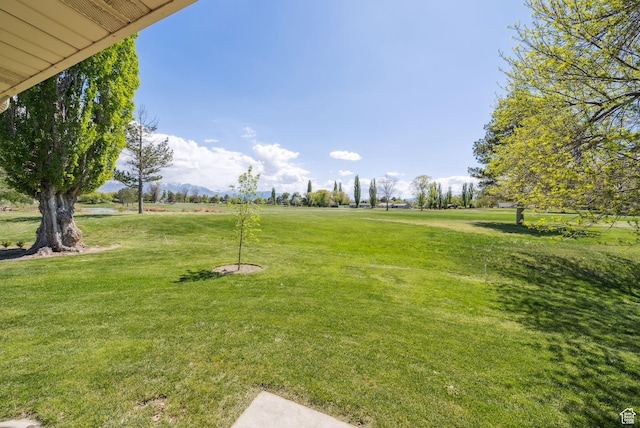 107 Country Club Dr, Stansbury Park, UT 84074 - view of yard with a mountain view