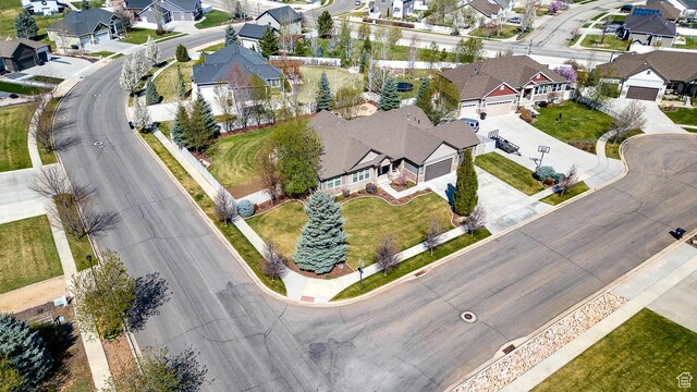 2520 S 260 E, Heber City, UT 84032 - drone / aerial view featuring a residential view