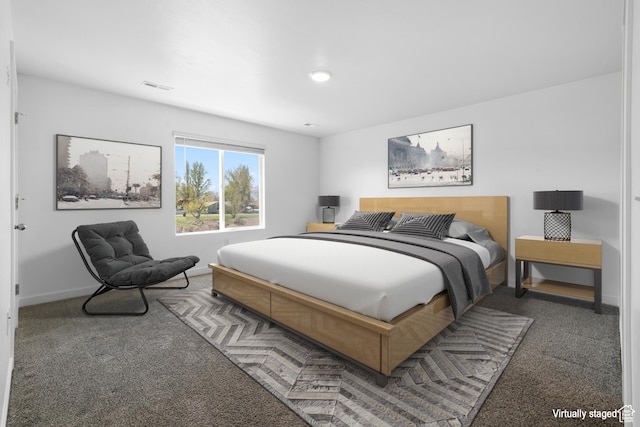 580 Hal St, Stansbury Park, UT 84074 - bedroom featuring recessed lighting, carpet flooring, baseboards, and visible vents