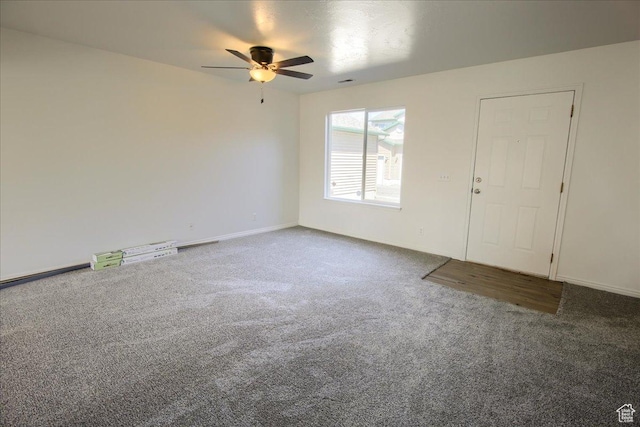 691 N Gramercy Ave, Ogden, UT 84404 - carpeted spare room with ceiling fan and baseboards