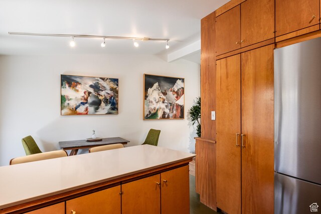 2779 S Connor St S, Millcreek, UT 84109 - office area with track lighting and lofted ceiling