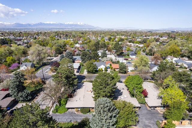 2779 S Connor St S, Millcreek, UT 84109 - drone / aerial view with a residential view and a mountain view
