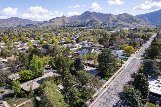 2779 S Connor St S, Millcreek, UT 84109 - birds eye view of property featuring a mountain view and a residential view