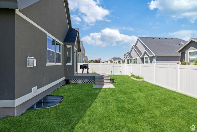2212 W Autumn Dr S, Mapleton, UT 84664 - view of yard with a deck and a residential view