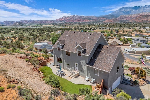 458 E Homespun Cir, Leeds, UT 84746 - bird's eye view with a mountain view