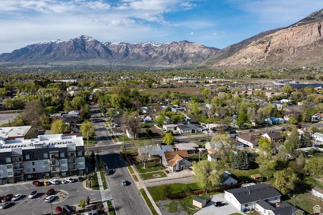 204 S 500 E, Ogden, UT 84404 - bird's eye view featuring a mountain view and a residential view