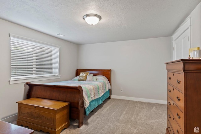 1795 N 4475 W, Plain City, UT 84404 - carpeted bedroom featuring visible vents, baseboards, and a textured ceiling