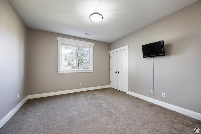 1621 S 4800 E, Heber City, UT 84032 - unfurnished bedroom featuring carpet floors, baseboards, and a closet