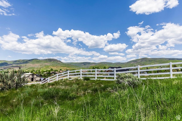 1621 S 4800 E, Heber City, UT 84032 - view of yard featuring a mountain view