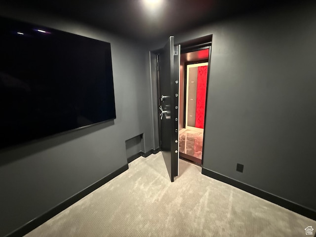 2848 S Preening Way, Saratoga Springs, UT 84045 - cinema room with baseboards and carpet flooring