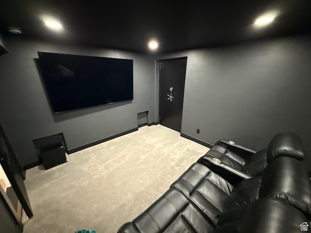 2848 S Preening Way, Saratoga Springs, UT 84045 - carpeted home theater featuring baseboards