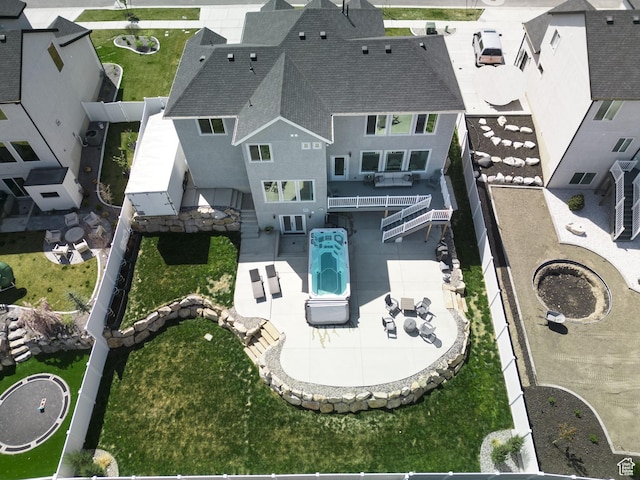 2848 S Preening Way, Saratoga Springs, UT 84045 - view of subject property with a pool area