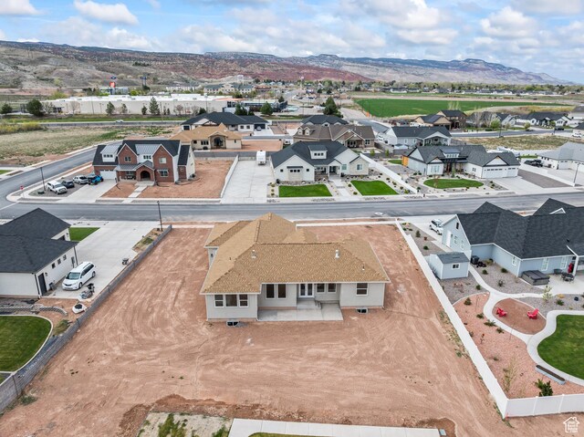 949 W Torrey Pines Dr, Richfield, UT 84701 - bird's eye view featuring a mountain view and a residential view