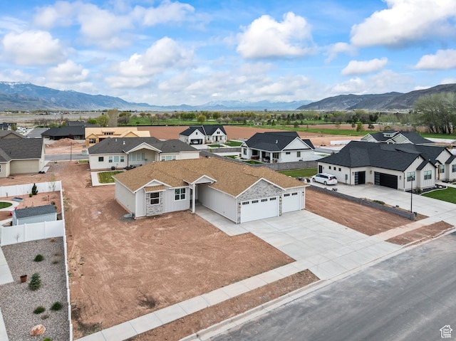 949 W Torrey Pines Dr, Richfield, UT 84701 - aerial view with a residential view and a mountain view