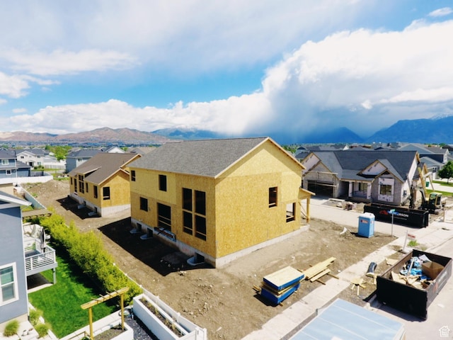 89 N 2430 W Unit 4, Lehi, UT 84043 - aerial view of residential area featuring a mountainous background