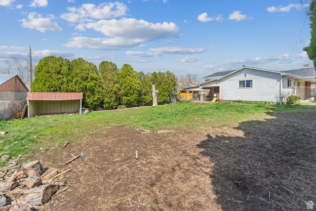 374 S Fairlane, Tooele, UT 84074 - view of yard featuring an outdoor structure