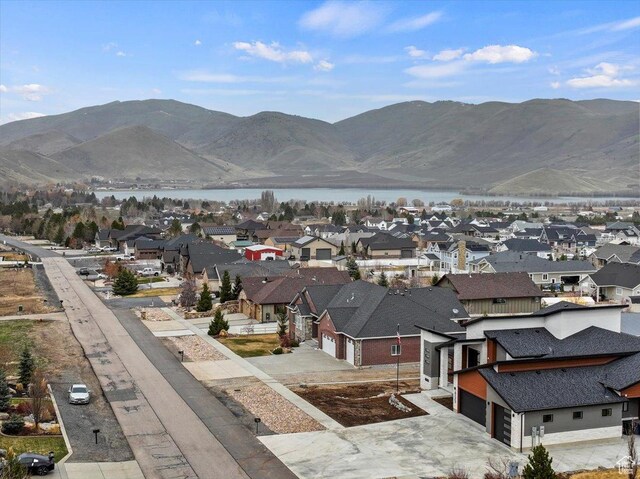 655 Wilard Peak Rd, Mantua, UT 84324 - mountain view with a water view and a residential view