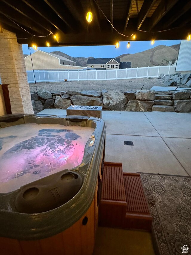 655 Wilard Peak Rd, Mantua, UT 84324 - view of patio / terrace with a fenced backyard