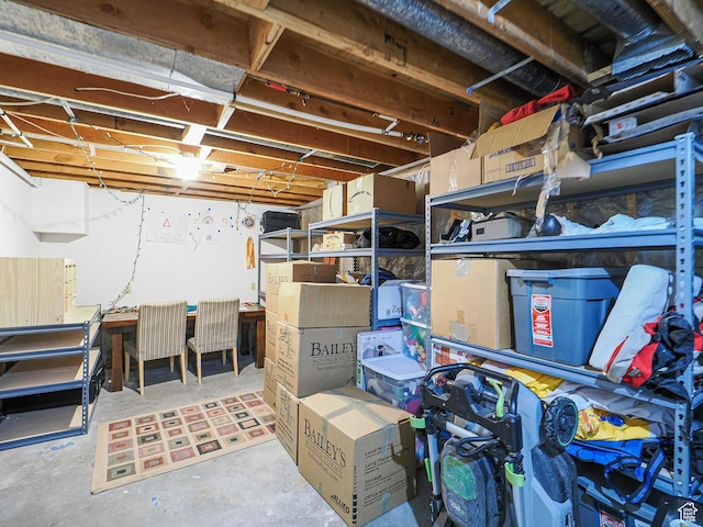 1022 E Northbonneville Dr N, Salt Lake City, UT 84103 - view of unfinished basement