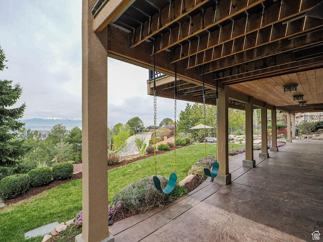 1022 E Northbonneville Dr N, Salt Lake City, UT 84103 - view of patio