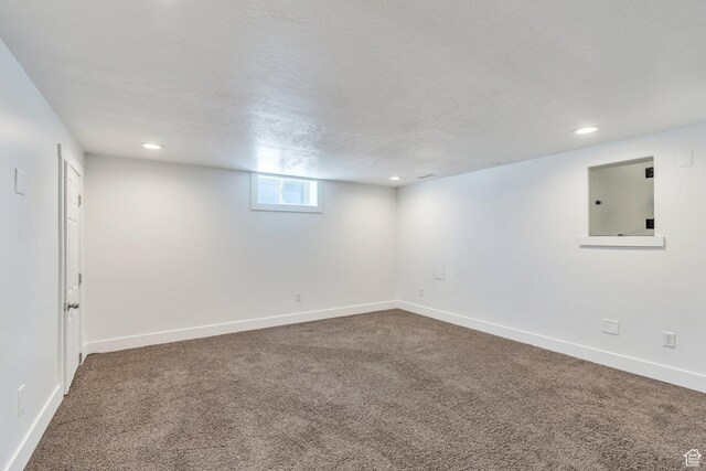 1001 S 400 E, Orem, UT 84097 - below grade area featuring recessed lighting, carpet flooring, and baseboards