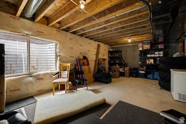 269 W 590 N, Vineyard, UT 84059 - basement with refrigerator