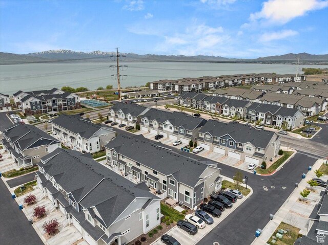 269 W 590 N, Vineyard, UT 84059 - aerial view with a water and mountain view and a residential view