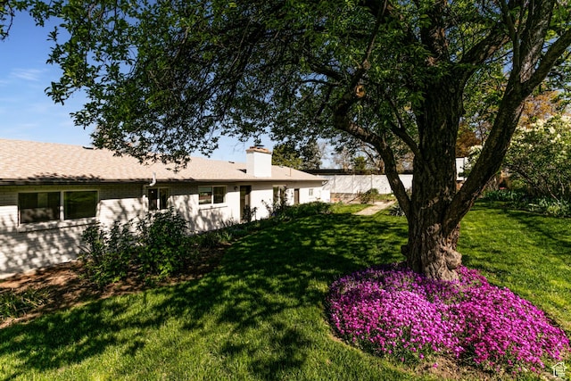 view of yard
