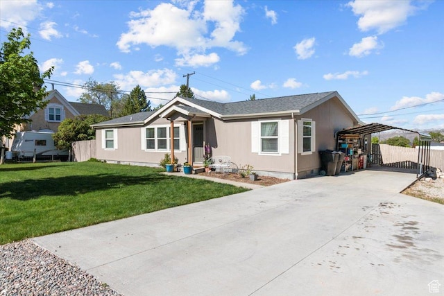 540 S 100 W, Manti, UT 84642 - view of front of home featuring driveway and a carport