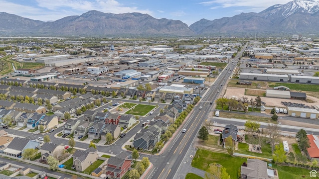 2526 S Andover St, West Haven, UT 84401 - birds eye view of property with a mountain view