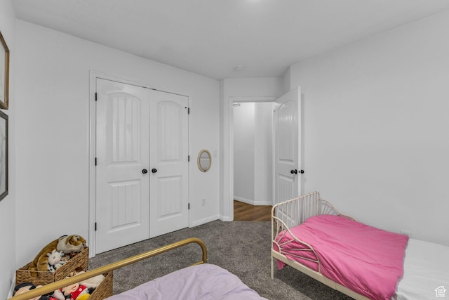 2526 S Andover St, West Haven, UT 84401 - bedroom featuring carpet, a closet, and baseboards