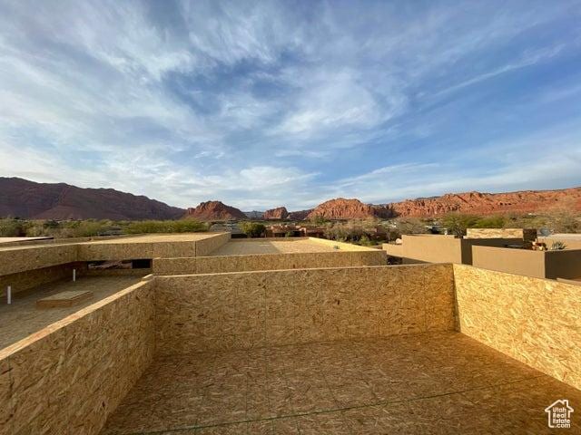1500 E Split Rock Dr Unit 65, Ivins, UT 84738 - view of yard featuring a mountain view