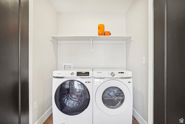 1152 Gambel Oak Way, Park City, UT 84098 - clothes washing area with independent washer and dryer and baseboards