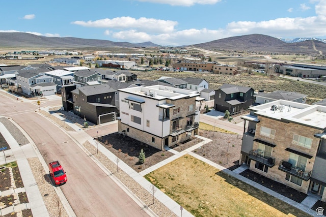 1152 Gambel Oak Way, Park City, UT 84098 - bird's eye view featuring a mountain view and a residential view