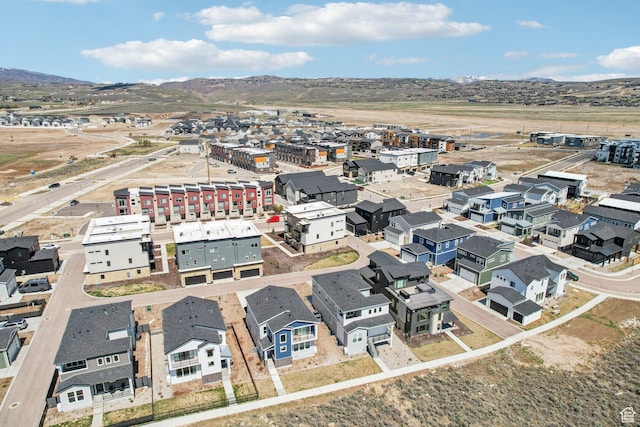 1152 Gambel Oak Way, Park City, UT 84098 - aerial view featuring a residential view and a mountain view