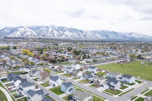 455 W 1140 N, Logan, UT 84341 - aerial view with a mountain view and a residential view