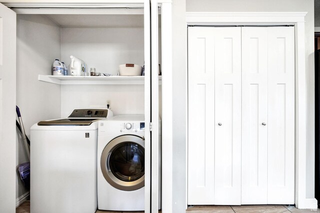 455 W 1140 N, Logan, UT 84341 - laundry room with separate washer and dryer and laundry area