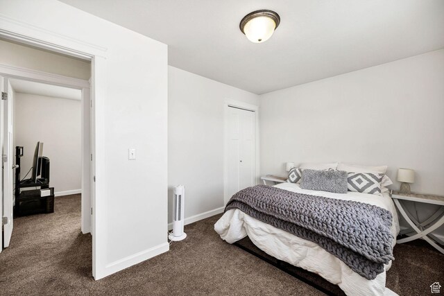 455 W 1140 N, Logan, UT 84341 - carpeted bedroom featuring baseboards and a closet