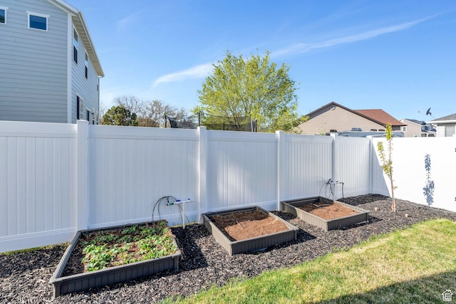 1167 S 1275 W, Clearfield, UT 84015 - view of yard with a fenced backyard and a vegetable garden
