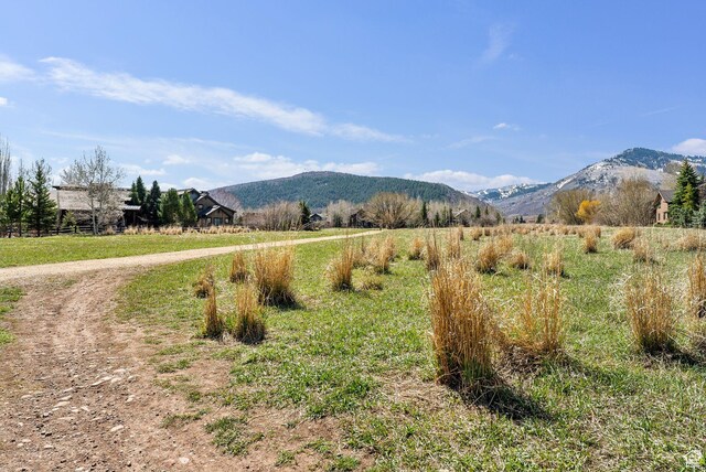 4824 N Meadow Loop Rd Unit 7, Park City, UT 84098 - mountain view with a rural view