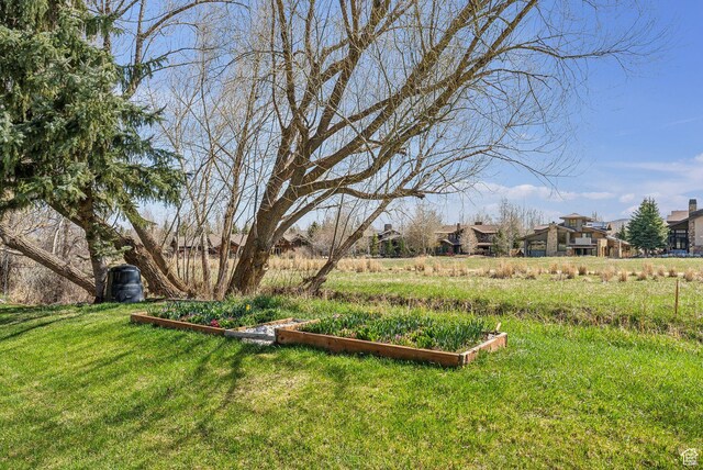 4824 N Meadow Loop Rd Unit 7, Park City, UT 84098 - view of yard featuring a garden