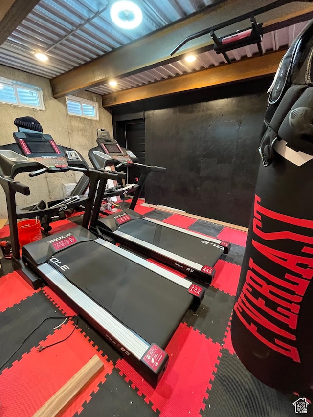 364 W Clark Cir, Farmington, UT 84025 - view of gym