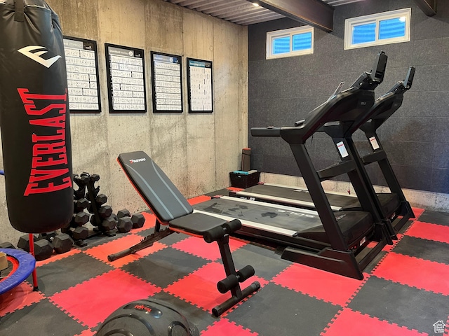 364 W Clark Cir, Farmington, UT 84025 - view of workout area