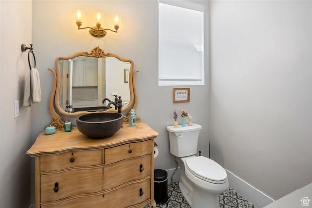 364 W Clark Cir, Farmington, UT 84025 - half bathroom with vanity and toilet