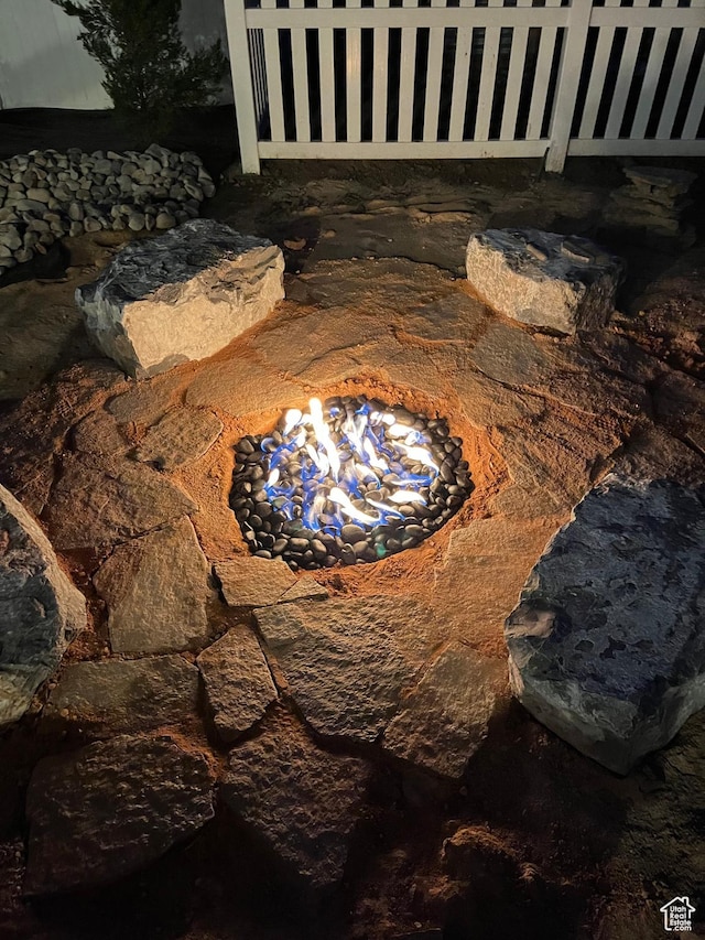 364 W Clark Cir, Farmington, UT 84025 - exterior view of a fire pit