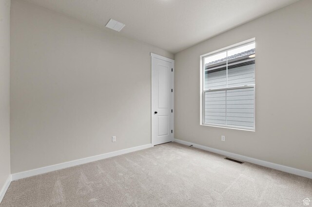 3903 W Red Clover Dr, Lehi, UT 84043 - unfurnished room with visible vents, carpet flooring, and baseboards