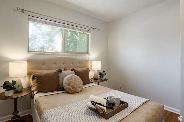 1425 W Riverside Cir, Salt Lake City, UT 84116 - bedroom with wood finished floors and baseboards